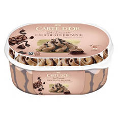 Jégkrémdesszert, csokoládés brownie, 825 ml