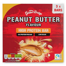High Protein Peanut Butter Bars