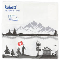 Servietten, 3-lagig, Scherenschnitt