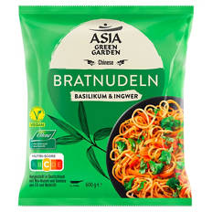 Bratnudeln 600 g, Basilikum Ingwer