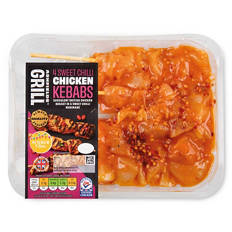 Sweet Chilli Chicken Kebabs