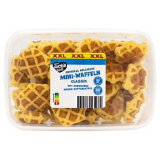 Mini Waffeln XXL, natur