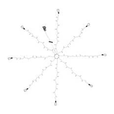 Luci a catena per ombrellone, lampadina