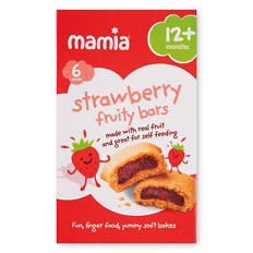 Organic Strawberry Fruity Bars 6 Pack