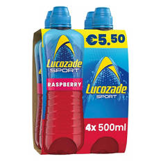 Sport Raspberry 4x500ml