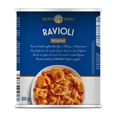 Raviolis en boîte, bolognaise