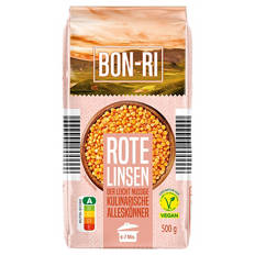 Hülsenfrüchte 500 g, rote Linsen