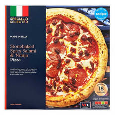Stonebaked Spicy Salami & 'Nduja Pizza