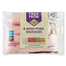 Gluten Free Irish Pork Sausages 8 Pack