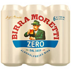 Birra Moretti Zero