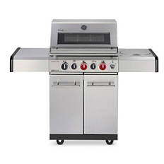 Gasgrill Kansas Pro 3 SIK Turbo II inkl. Wetterschutzhülle