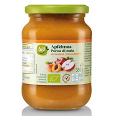 Almapüré gyümölccsel, alma-sárgabarack, 350 g