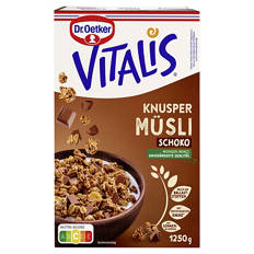 Vitalis Knusper Müsli Schoko