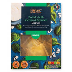 Buffalo Milk Ricotta & Spinach Ravioli