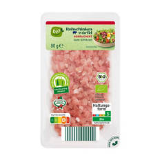 Bio-Schinkenwürfel 80 g