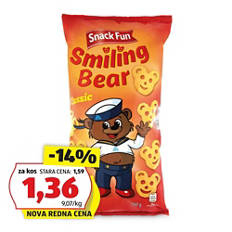 Smiling bear, slani