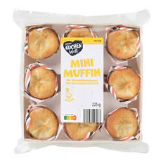 Mini muffins fourrés, aux pépites de chocolat