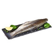 Egész pisztráng, fokhagymás fűszervajjal, 330 g