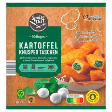Kartoffeltaschen 600 g, Spinat-Mozzarella