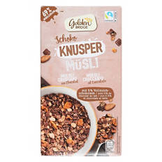 Müsli croccante, cioccolato