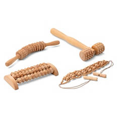 Leseni masažni pripomoček