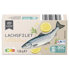 Lachsfilet 120 g, Zitrone