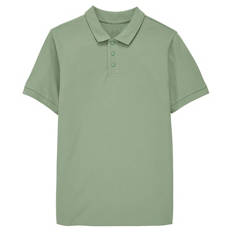 Herren Freizeit Polo-Shirt, Grün, M