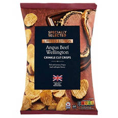 Beef Wellington Crinkle Crisps