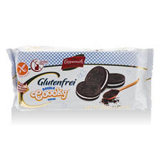 Töltött keksz, kakaós, 200 g