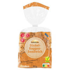 Dinkel-Roggen-Sandwich 375 g