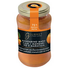 Pâte à tartiner aux fruits, fruit de la passion-mandarine-vanille