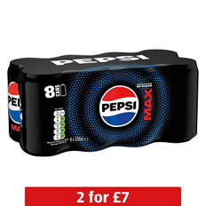 Pepsi Max 8 pack