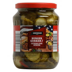 Concombres, pour burgers