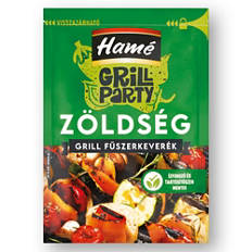 Grill party fűszerkeverék, zöldség, 25 g