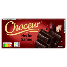 Schokolade 200 g, Herbe Sahne