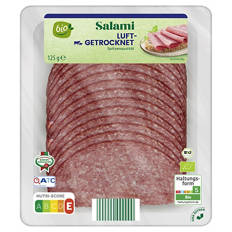 Bio-Salami 125 g, Luftgetrocknet