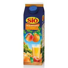 Gyümölcsital, őszibarack, 1 l