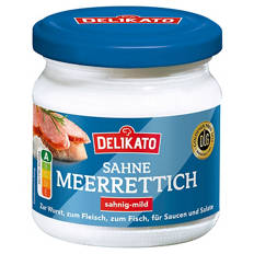 Meerrettich 185 g, Sahne