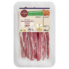 Schweine-Bauchscheiben Natur 600 g