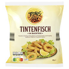 Tintenfischringe im Backteig 500 g