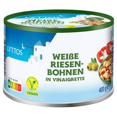 Weiße Riesenbohnen 400 g, Vinaigrette