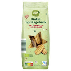 Bio-Gebäck, Spritzgebäck Zartbitter 175 g