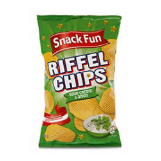 Riffel Chips, Sour-Cream