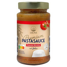 Premium Pastasaucen 400 ml, Tomate-Ricotta