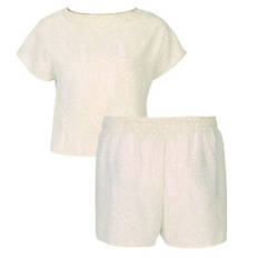 Damen Beachwear, Weißes Set, XS 34