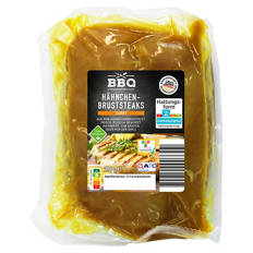 Marinierte Hähnchensteaks 550 g, Curry