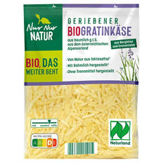 Bio-Reibekäse 150 g, Gratinkäse