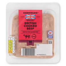 British Cooked Beef 10 Slices