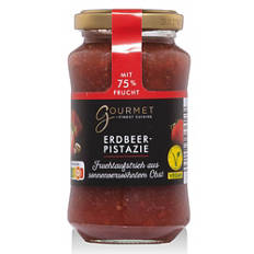 Gyümölcslekvár, eper-pisztácia, 250 g