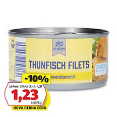 Tuna v sončničnem olju